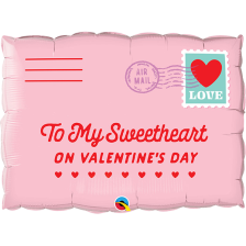 Supershape Letter Addressed To My Sweetheart